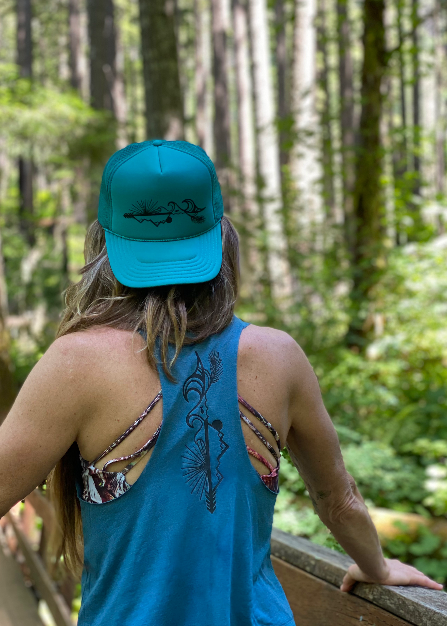 Mountain and Sea Summer Tank