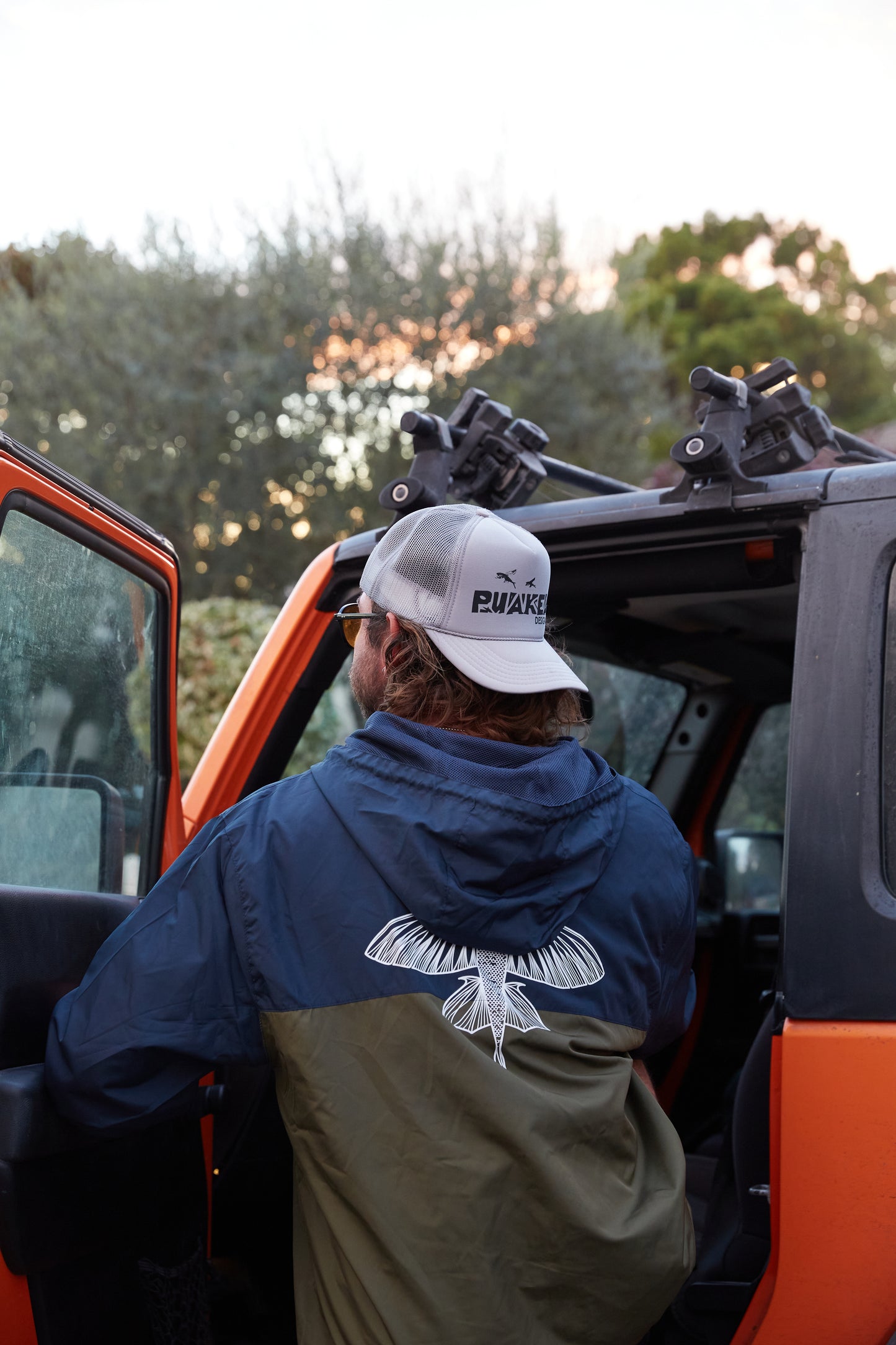 Puakea Zip Up Windbreaker
