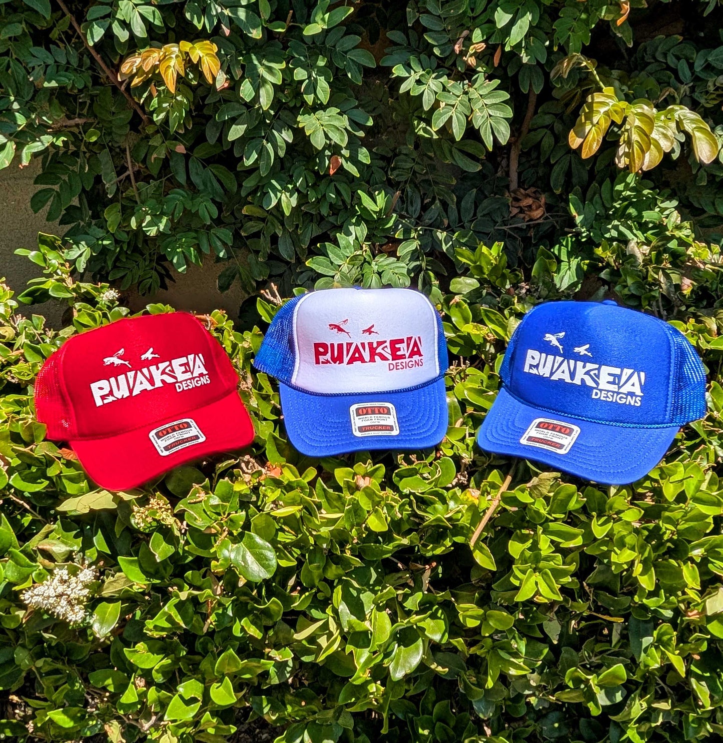 *SUMMER COLORS* Puakea Solid Trucker Hat