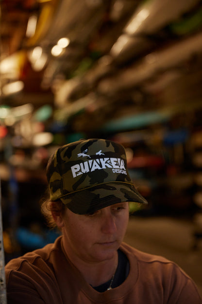 Puakea Camo Trucker Hat