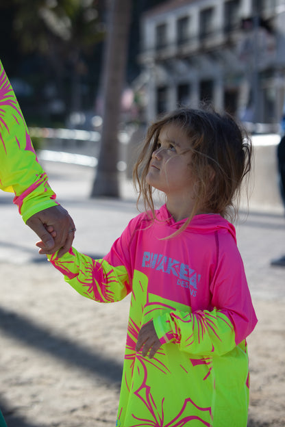 Hey Hey Hibiscus Keiki Sunshirt
