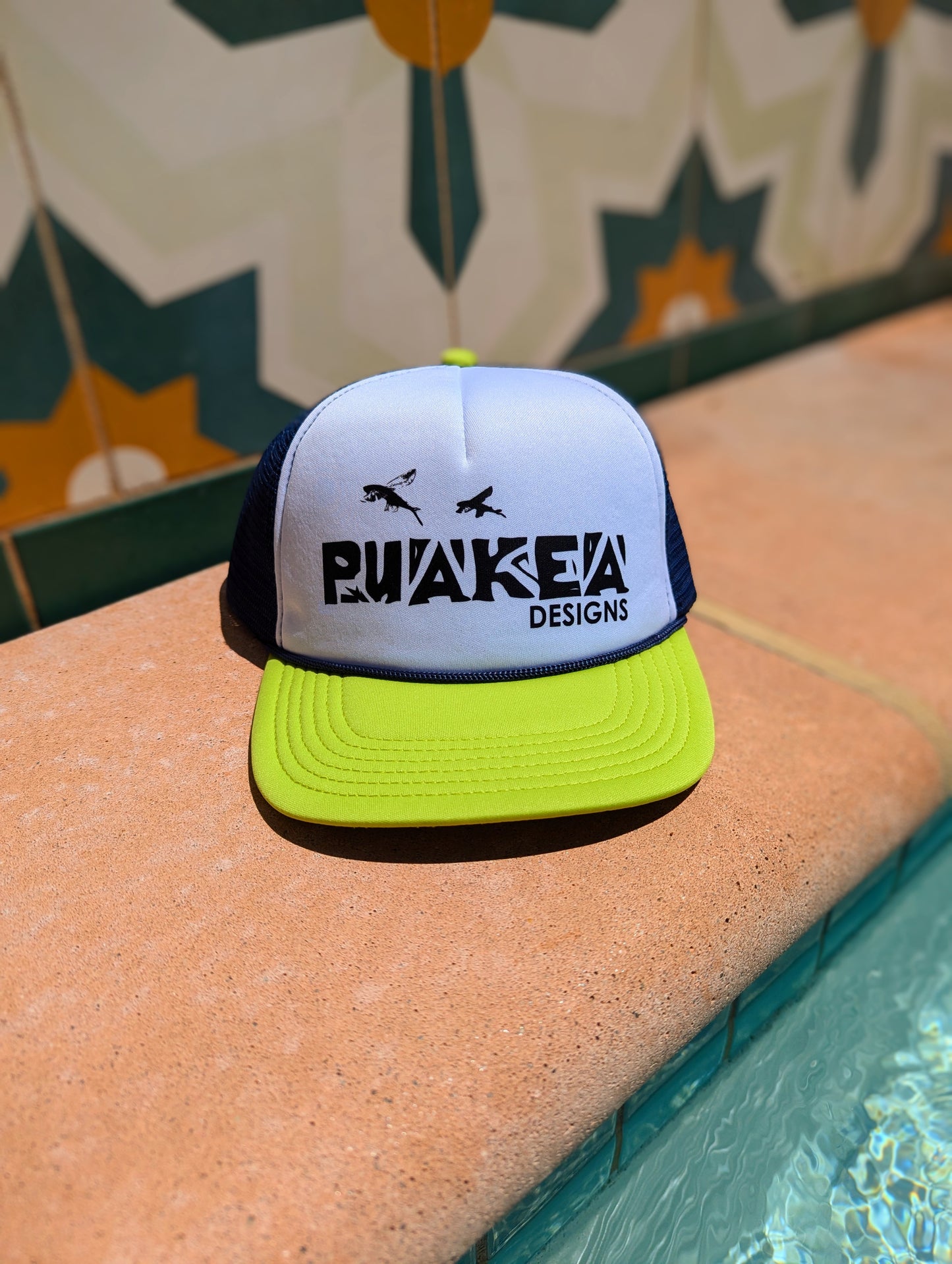 Puakea Three Tone Trucker Hat