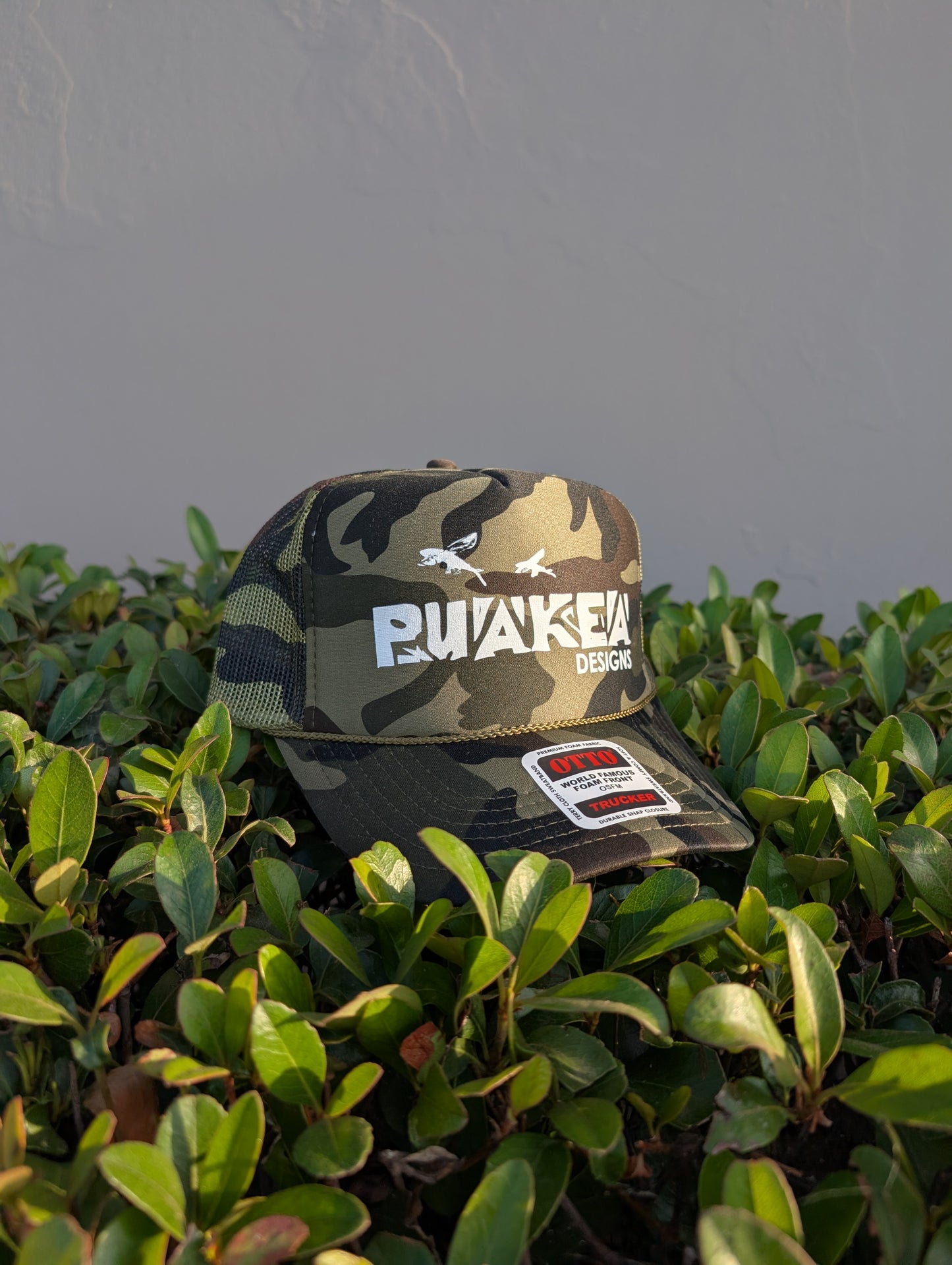 NEW! Puakea Camo Trucker